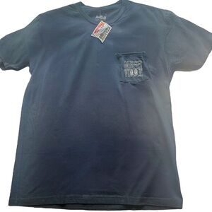 Indycar Women’s Navy Blue Nashville Cowboy Pocket Tee Size L NWT
